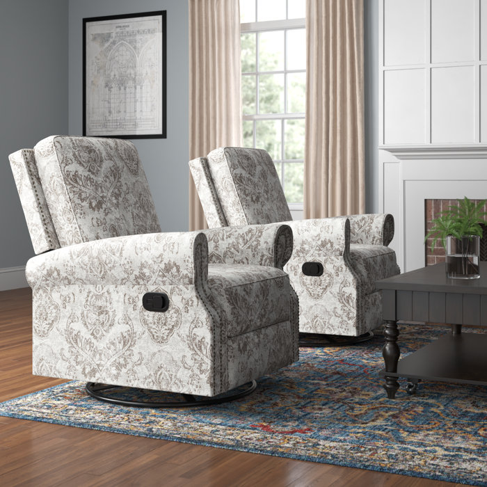 Lark Manor Antasia 34'' W Rocking Swivel Nursery Recliner & Reviews ...